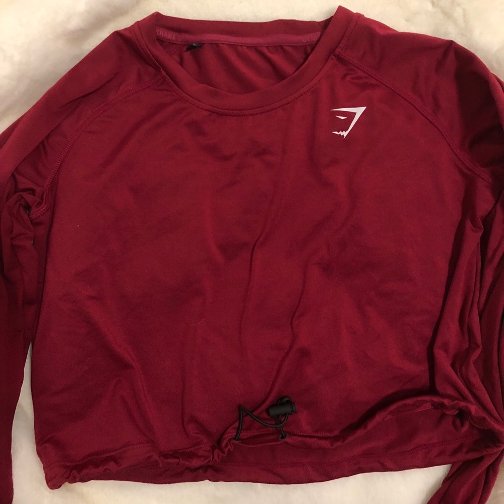 Gymshark Drawcord Crop Top
